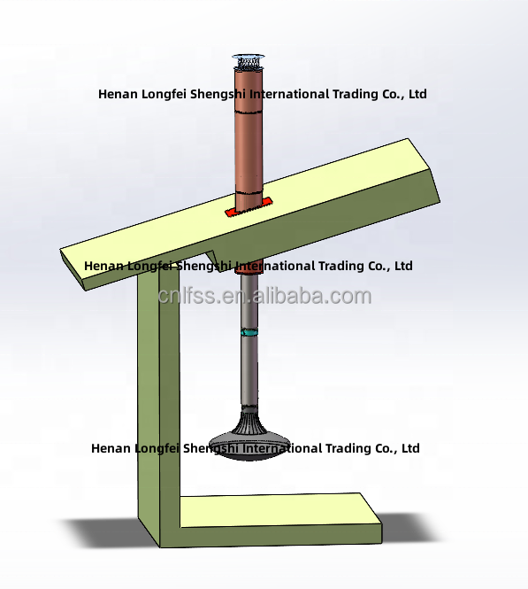 camini interni in acciaio con vernice nera su misura appesi decorativi 4