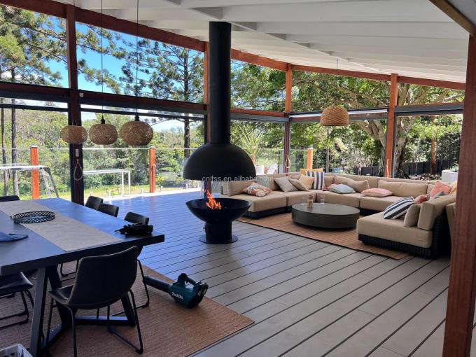 Arredamento per camini rotanti in vetro di lusso di alto stile Arredamento rotante in carbonio di alta qualità nero Arredamento rotondo in acciaio moderno 10