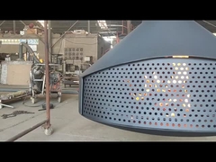 Camino sospeso al soffitto decorativo d'attaccatura della stufa bruciante di legno di Europa