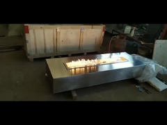 Fuoco rettangolare all'aperto multifunzionale Pit Table For Backyard di acciaio inossidabile 304