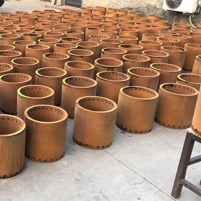 Outdoor Camping Fire Pit Corten Steel Wood Burning Stove For Cooking And Heater