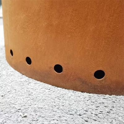 Outdoor Camping Fire Pit Corten Steel Wood Burning Stove For Cooking And Heater