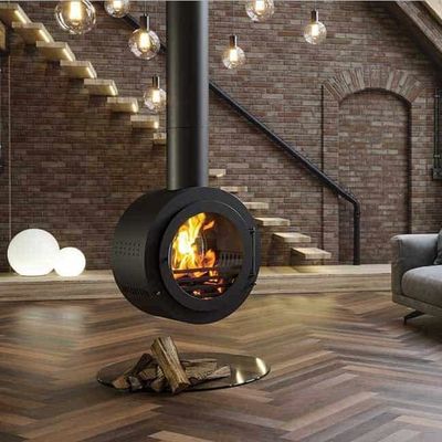 Stufa dell'interno di combustione di Heater Suspended Hanging Fireplaces Wood